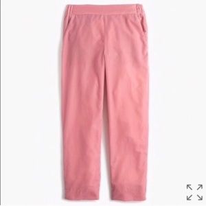 J.Crew Velvet Easy Pant